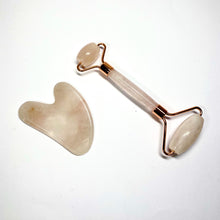 Load image into Gallery viewer, Jade Roller with Gua Sha