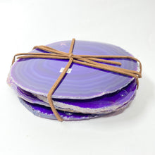 Load image into Gallery viewer, Agate (Purple Coasters)
