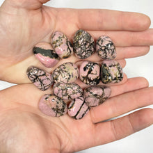 Load image into Gallery viewer, Rhodonite (Tumbled Stone)
