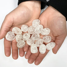 Load image into Gallery viewer, Crackled Clear Quartz (Tumbled Stone)
