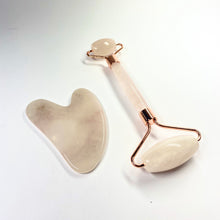 Load image into Gallery viewer, Jade Roller with Gua Sha

