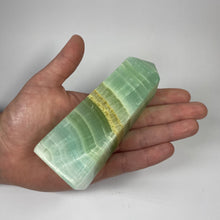Load image into Gallery viewer, Pistachio Calcite (Obelisk)
