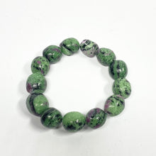 Load image into Gallery viewer, Ruby &amp; Zoisite (Nugget Bracelet)
