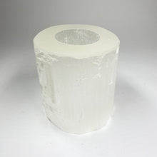 Load image into Gallery viewer, Selenite Tealight Holder - Round
