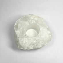 Load image into Gallery viewer, Clear Quartz Tealight Holder
